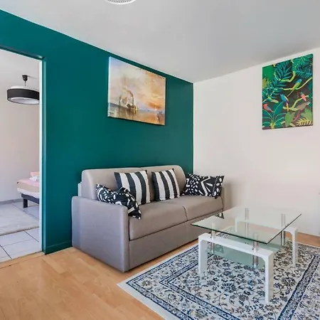 Apartamento Grand T2 50m2 - 10min Paris Orly - Jacuzzi - Fan *